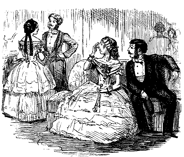 Man and woman dicussing a lady.