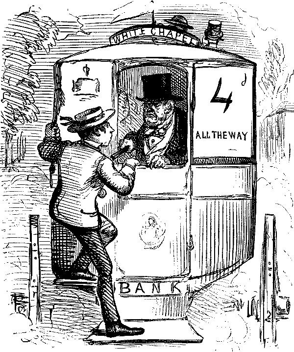 Apologetic driver with irate passenger.