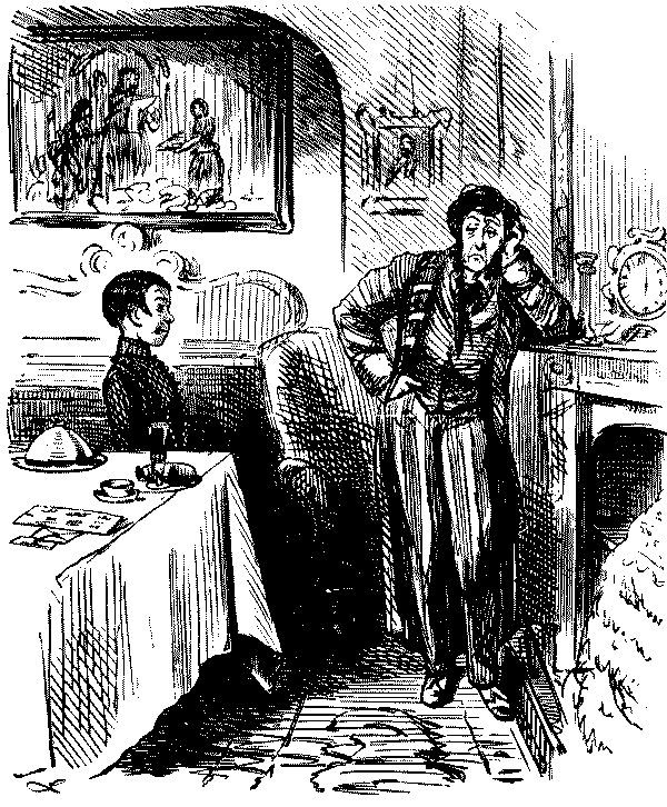 Servant speaking to master.