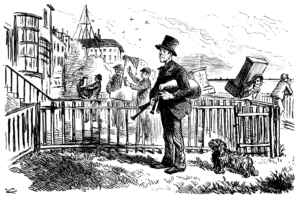 Man about to play bagpipes.