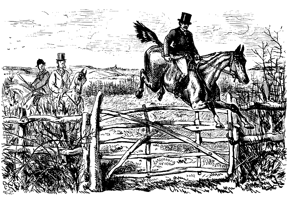 Novice harse riders at a locked gate.