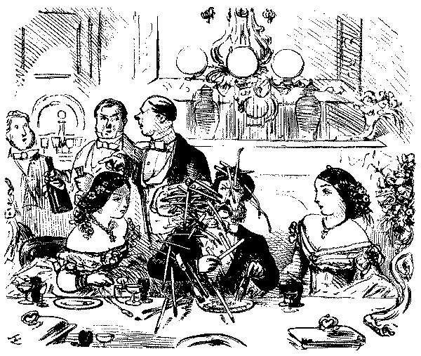 Dining mishap.