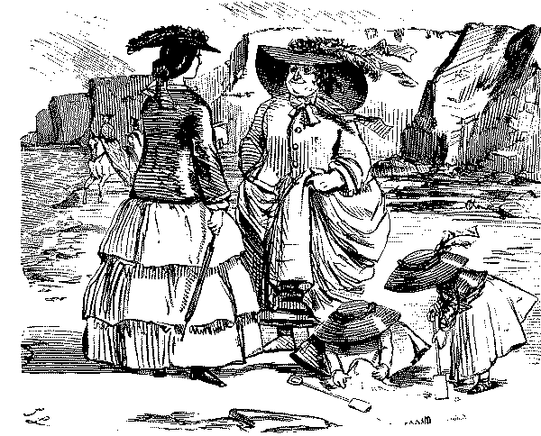 Two ladies in disimilar hats.