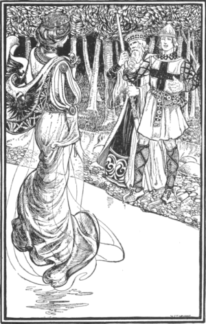 Arthur and the Lady of the Lake Arthur and Excalibur