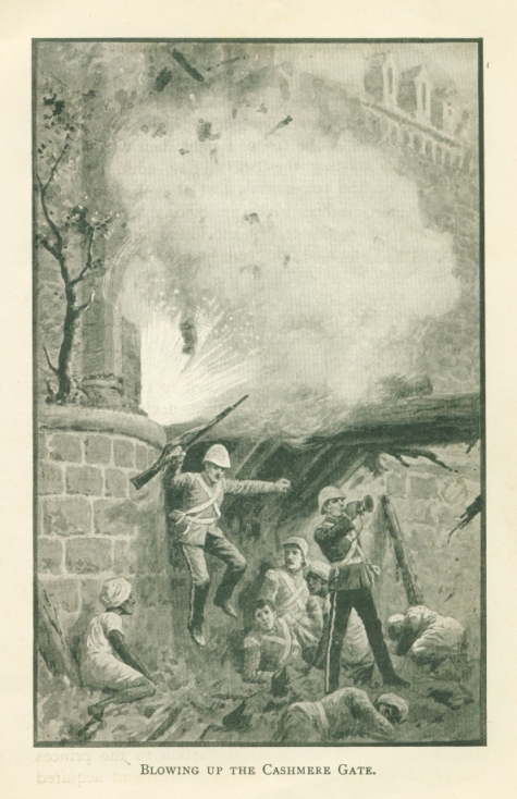 BLOWING UP THE CASHMERE GATE.