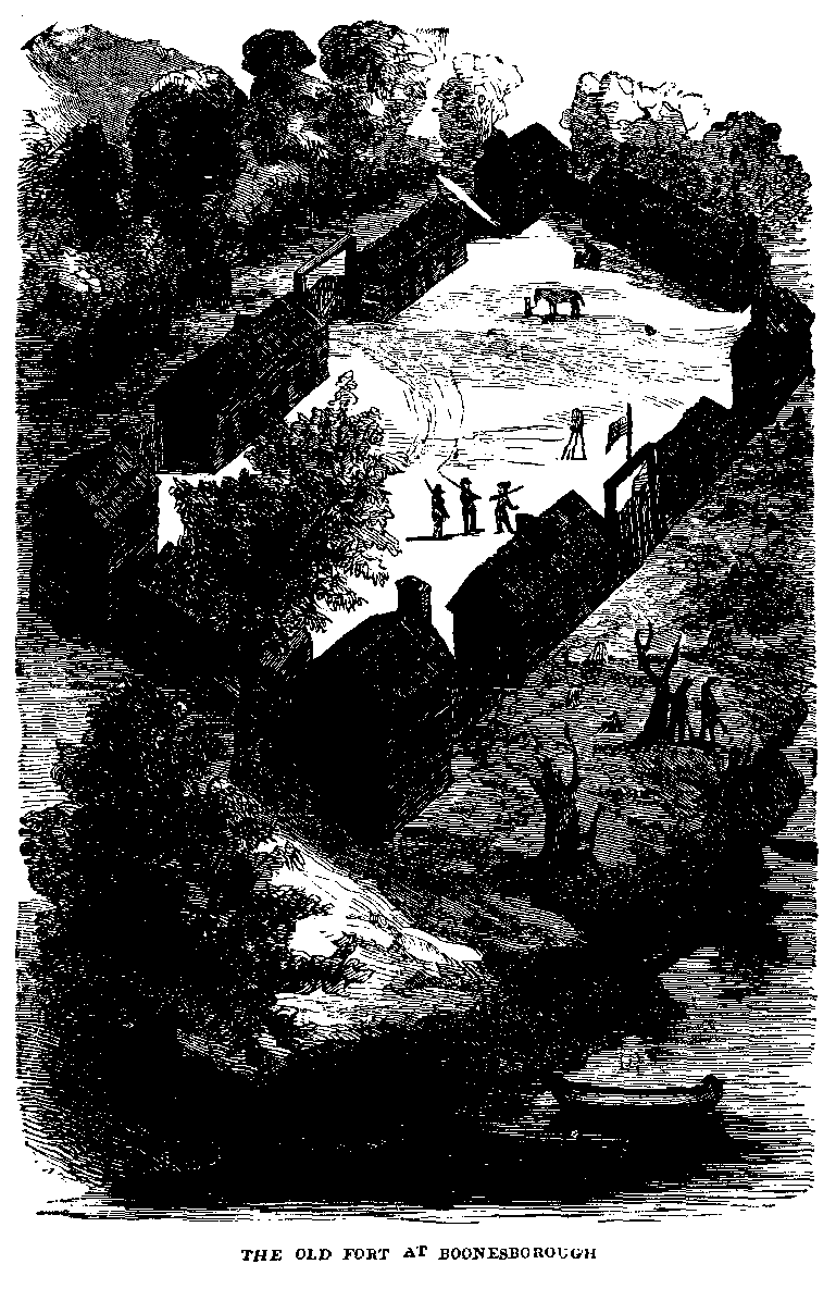 THE OLD FORT AT BOONESBOROUGH THE OLD FORT AT BOONESBOROUGH
