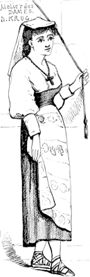 "JE VIEN ME PROPOSER COMME MODÈLE, MESDAMES." "JE VIEN ME PROPOSER COMME MODÈLE, MESDAMES."