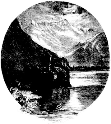 THE CASTLE OF CHILLON. THE CASTLE OF CHILLON.
