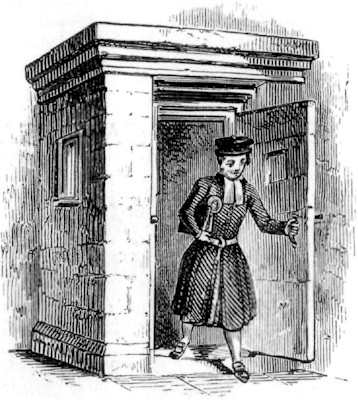 CHATTERTON AS DOORKEEPER IN COLSTON'S SCHOOL. CHATTERTON AS DOORKEEPER IN COLSTON'S SCHOOL.