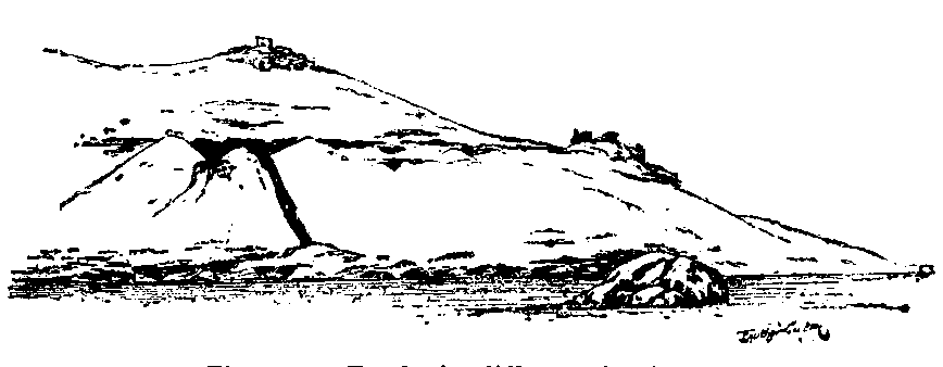 Fig 150.--Tombs in cliff opposite Asûan.