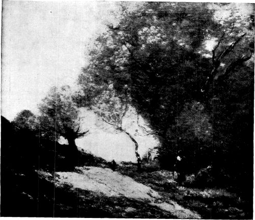 A BY-PATH. FROM A PAINTING BY JEAN BAPTISTE CAMILLE COROT.