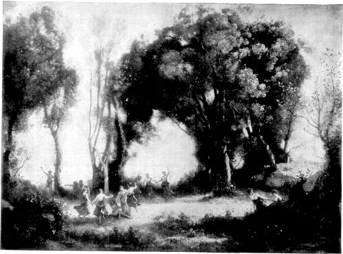 EARLY MORNING. JEAN BAPTISTE CAMILLE COROT.