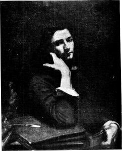 "THE MAN WITH THE LEATHERN BELT." PORTRAIT OF GUSTAVE COURBET AS