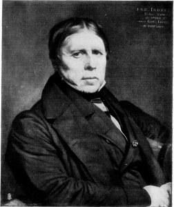 INGRES. FROM A PORTRAIT PAINTED BY HIMSELF.