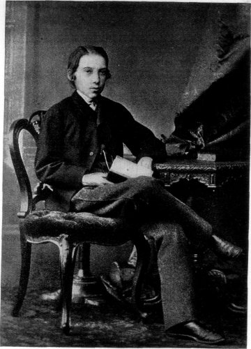 ROBERT LOUIS STEVENSON AT THE AGE OF FOURTEEN.