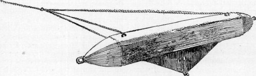 DIRIGIBLE KITE-DRAWN BUOY.