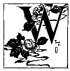Letter W
