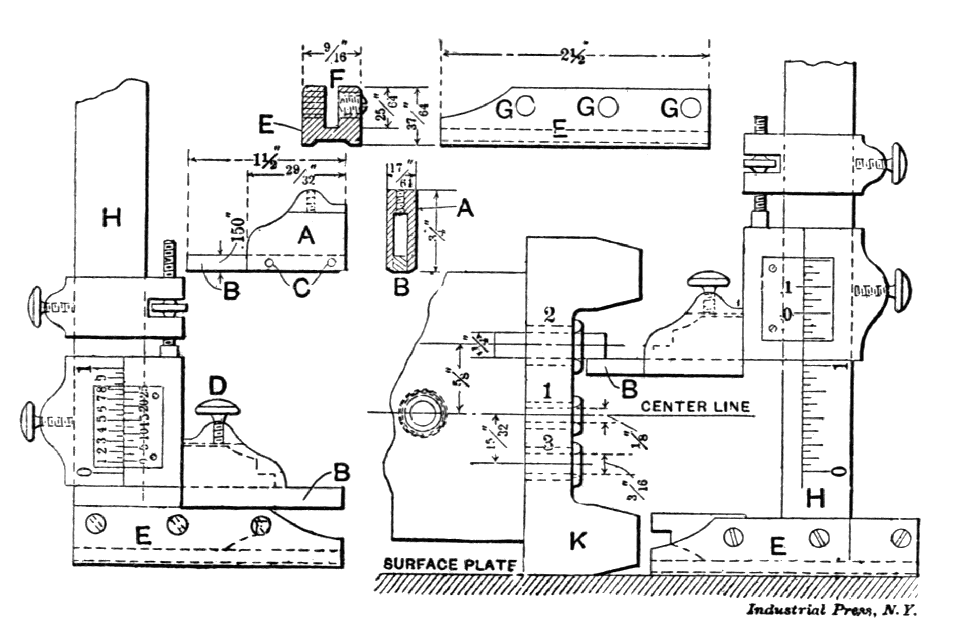 Fig. 16. Attachment for Vernier Calipers Fig. 16. Attachment for Vernier Calipers