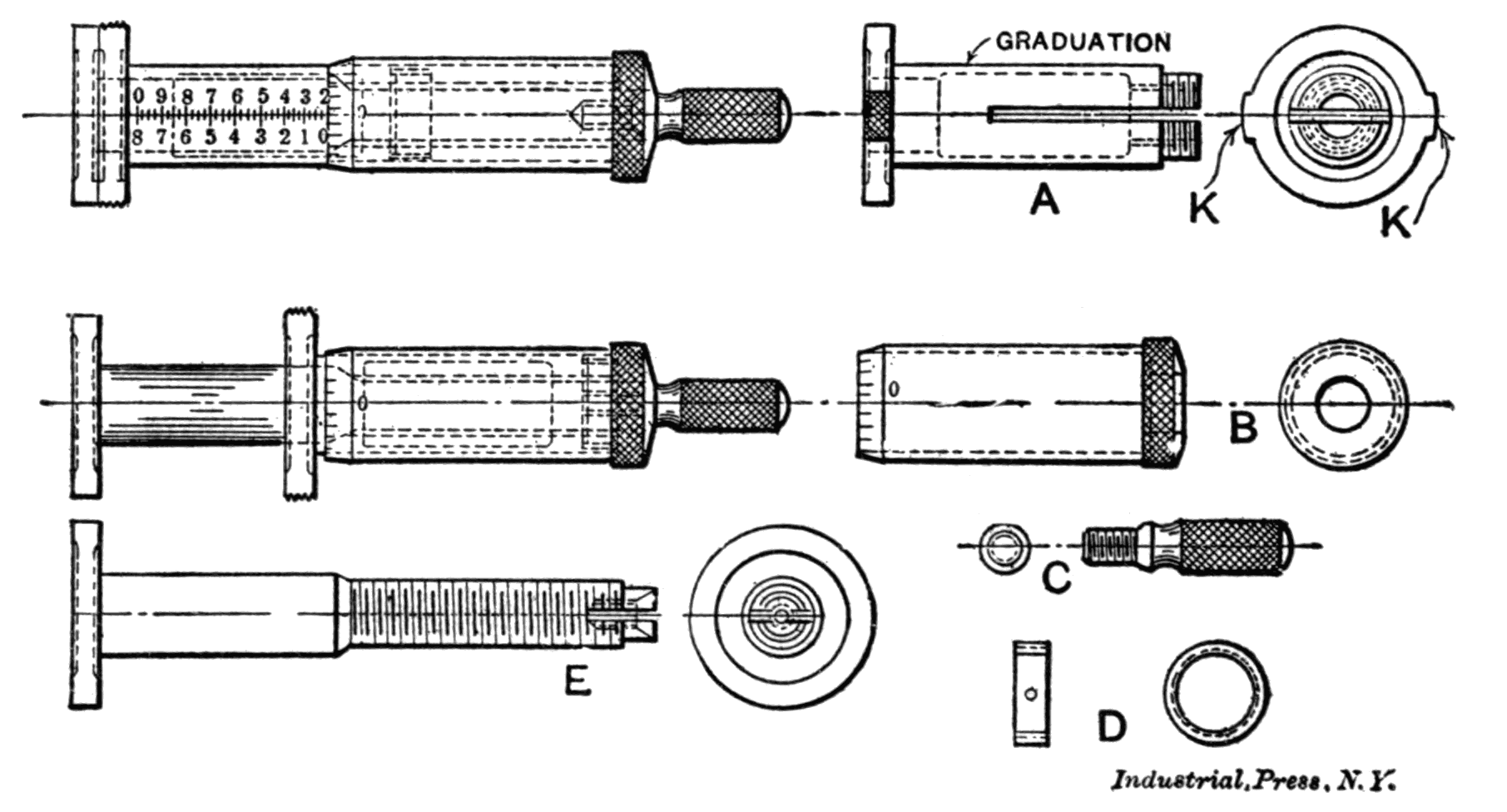Fig. 19. Micrometer for Snap Gages Fig. 19. Micrometer for Snap Gages