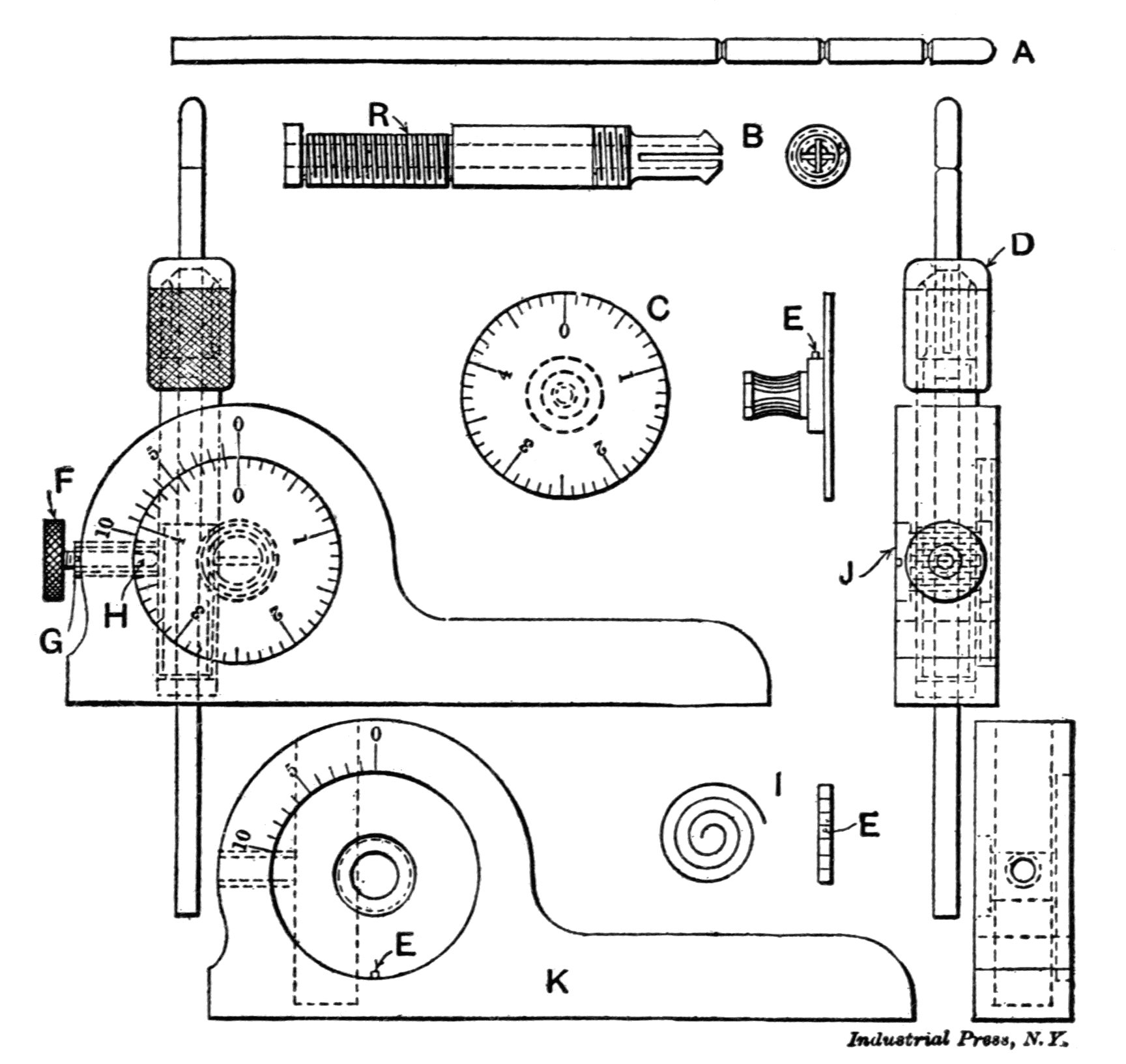 Fig. 22. Micrometer Depth Gage Fig. 22. Micrometer Depth Gage