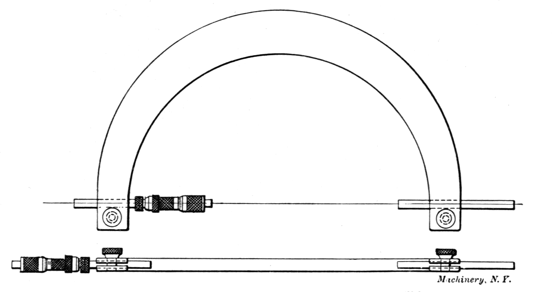 Fig. 31. Useful and Handy Micrometer Frame Fig. 31. Useful and Handy Micrometer Frame