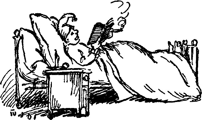 Man in Bed