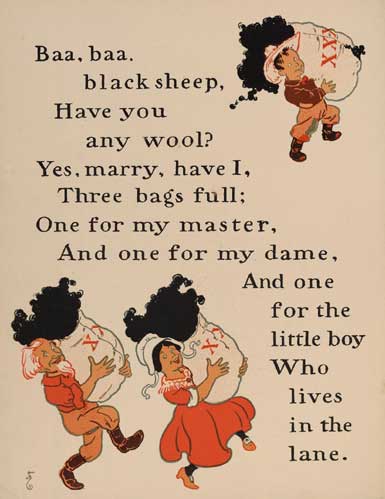 Baa, baa, black sheep Baa, baa, black sheep