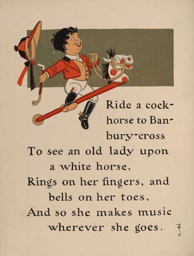 Ride a cockhorse Ride a cockhorse
