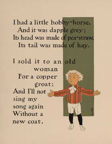 I had a little hobby-horse I had a little hobby-horse