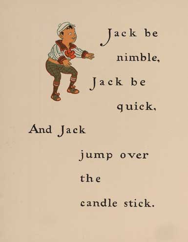 Jack be nimble Jack be nimble