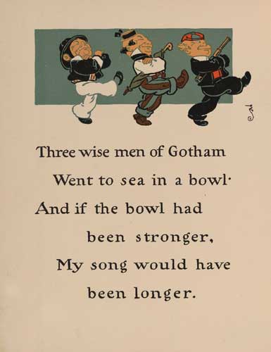 Three wise men of Gotham Three wise men of Gotham