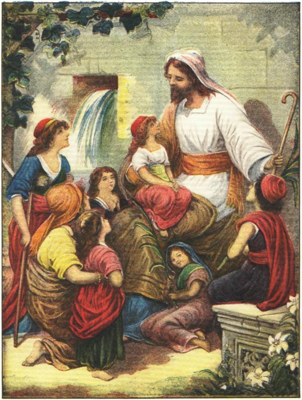 Frontispiece: Little Ones Should Be Brought To Him.