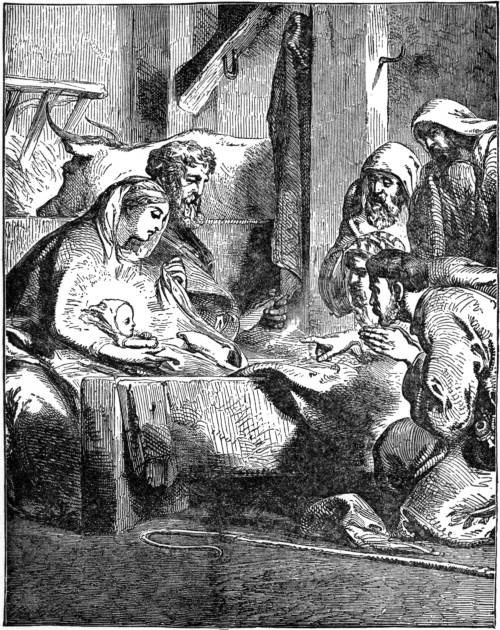 THE SHEPHERDS WORSHIPPING THE INFANT JESUS.