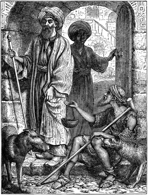 THE RICH MAN AND THE BEGGAR.