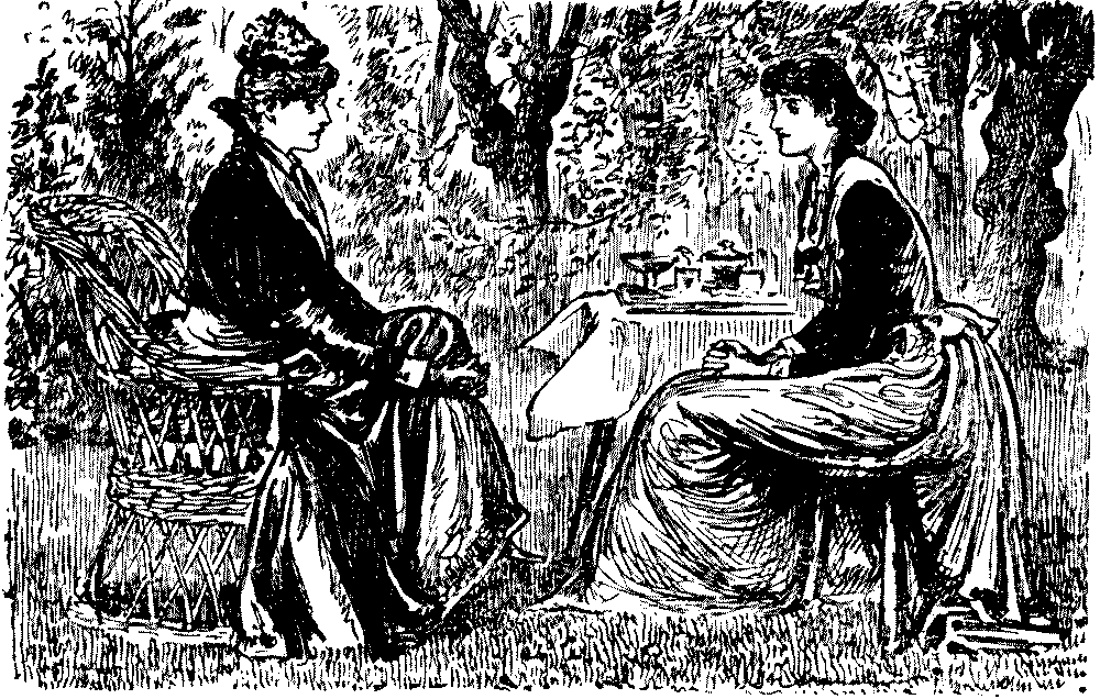 Sisters talking