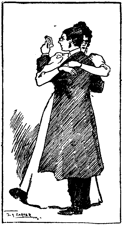 Couple dancing.