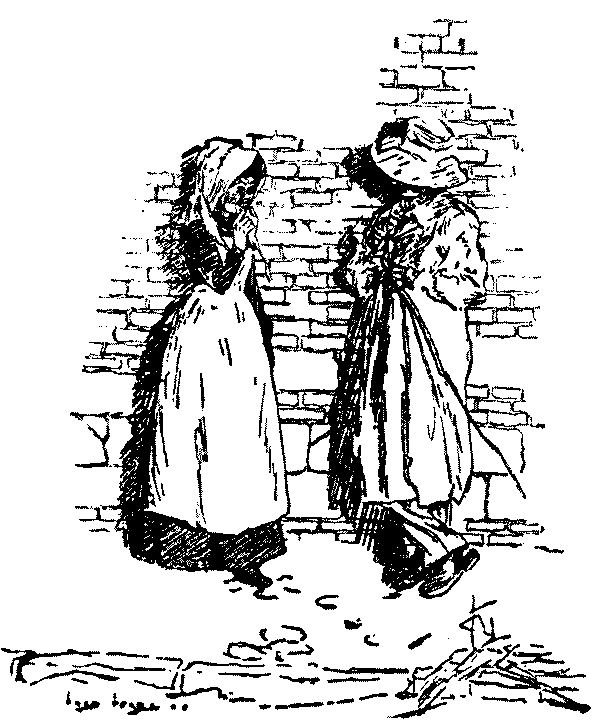 Man and woman talking