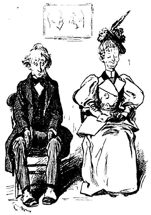 Seated couple