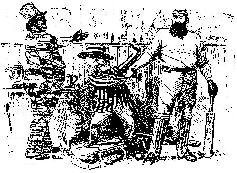 Preface, Mr. P. with sportsmen.