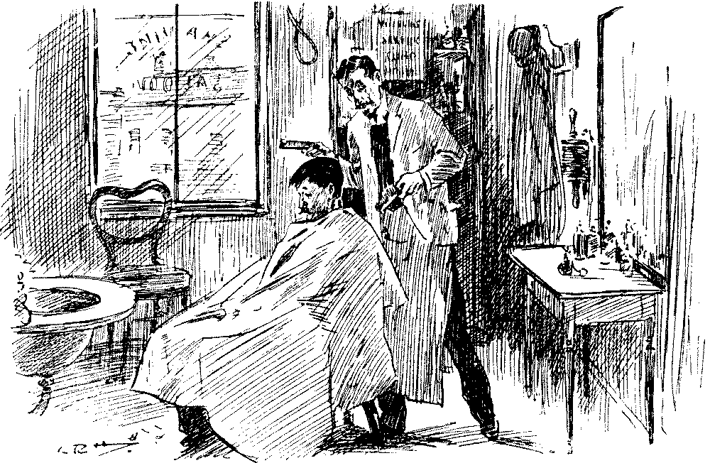 Hairdressing salon.
