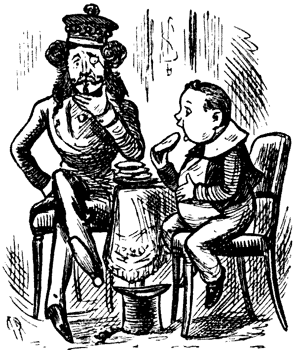 Boy with Peer of the realm.
