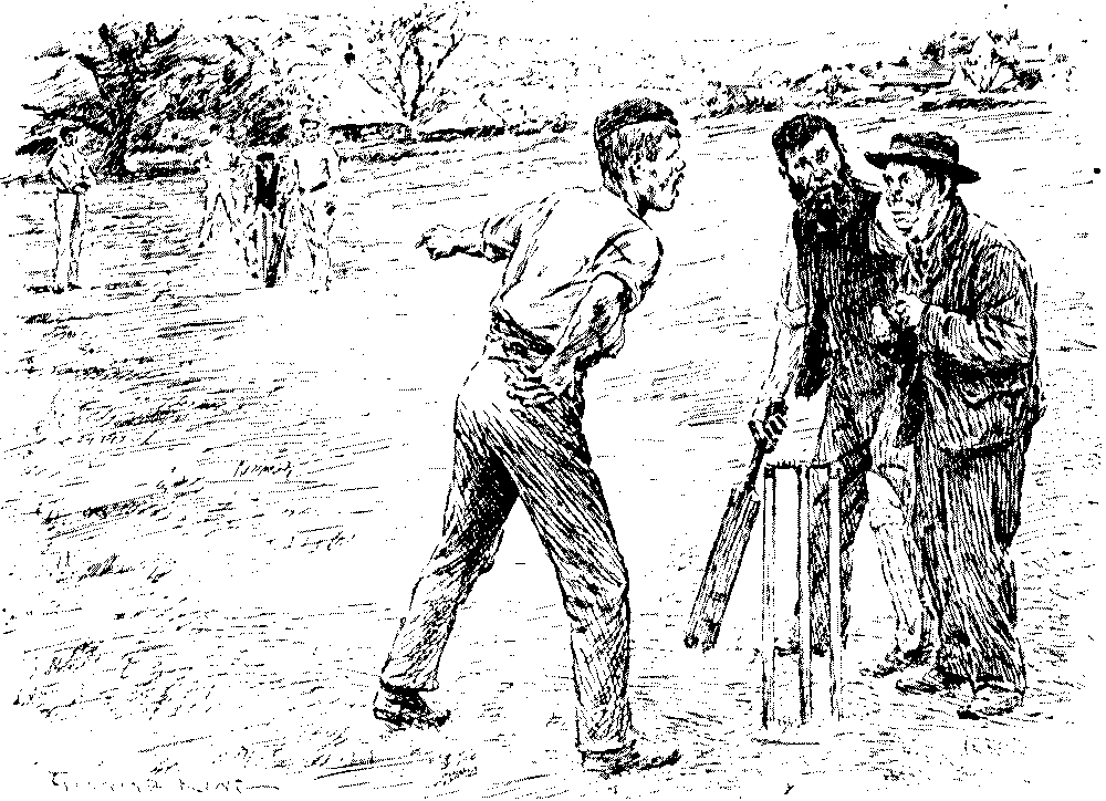Cricket match.