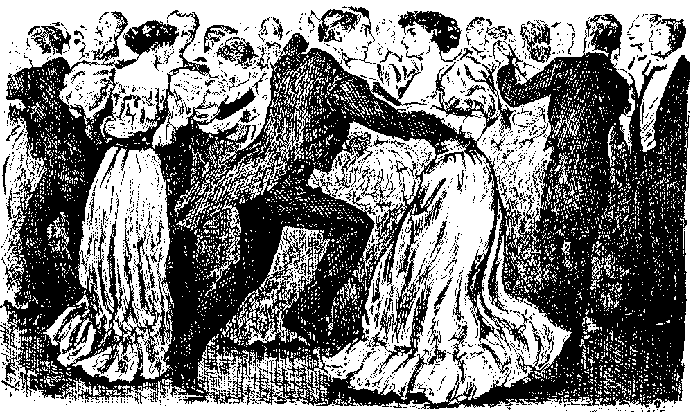 Lady suffering from violent dancing.