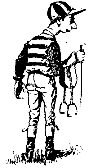 Jockey in riding colours.