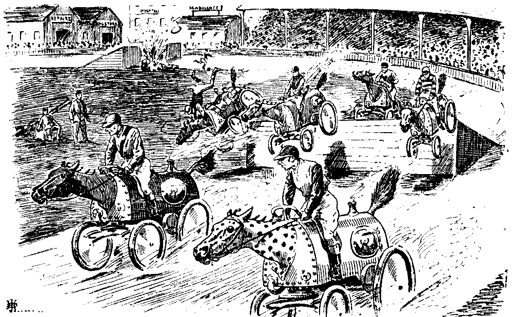 Cars' made to resemble horses