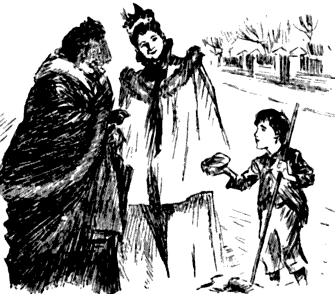 Two ladies with boy