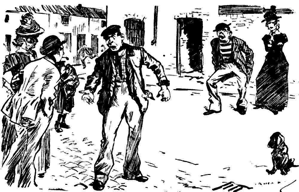 Men arguing