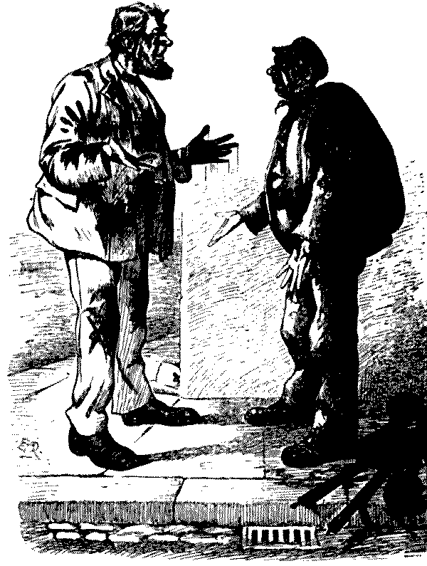 Men in collision
