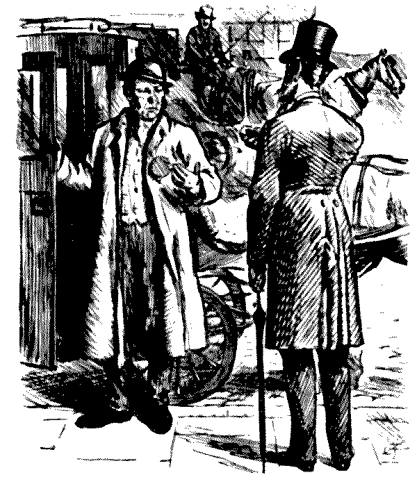 man in dispute