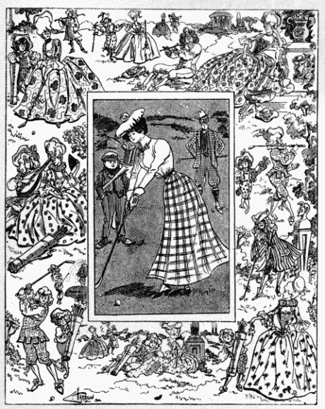 GOLF À LA WATTEAU